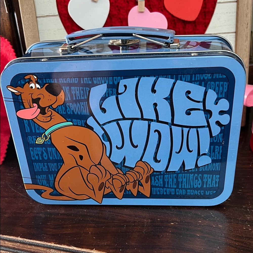 Scooby-Doo LIKE WOW Blue Lunchbox